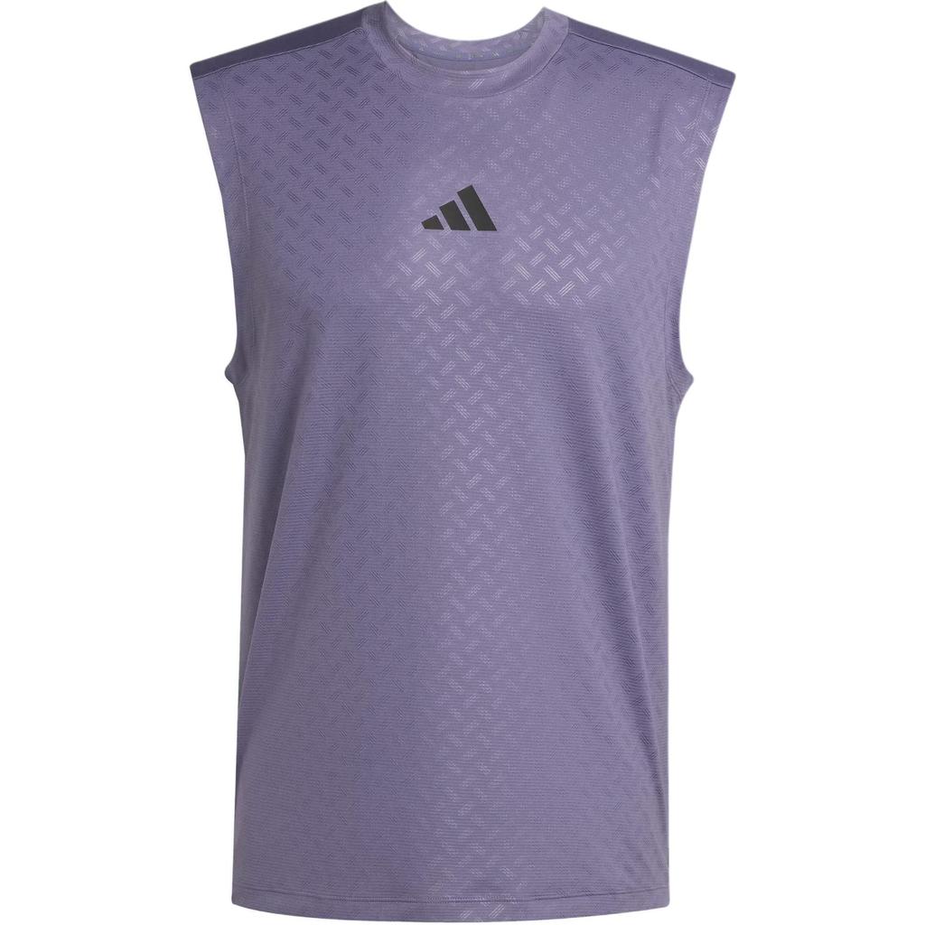 Adidas Power Climalite Logo Striped Quick-Dry Cool Sports Sleeveless Tank Top Men Tops JX6294
