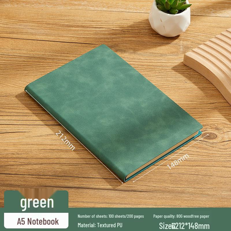 Creative Business A5 Notebook - Customizable Meeting & Student Stationery