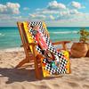 Lightning McQueen Beach Towel Outdoor Camping Beach Towel for Vacation Swim Outdoor Pool Absorbent Bath Towel