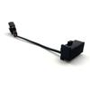 Car Microphone Harness Cable Car Audio Installation ABS Material Non-Deformed Practical Design Quick Installation