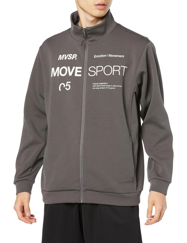 Sweatshirt Descente Half Gauge Full Zip Hoodie Stretch UV Protection Training Running GY L [Move Sports] S.F.TECH (UPF50+) (DMMWJF21)