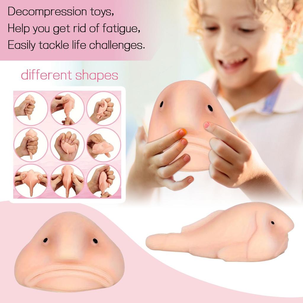 Water Drop Fish Pinch Fun, Slow , Toy, Decompression Toy