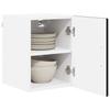 Wall Cabinet LUCCA Black 30 X 31 X 40 Cm Particleboard