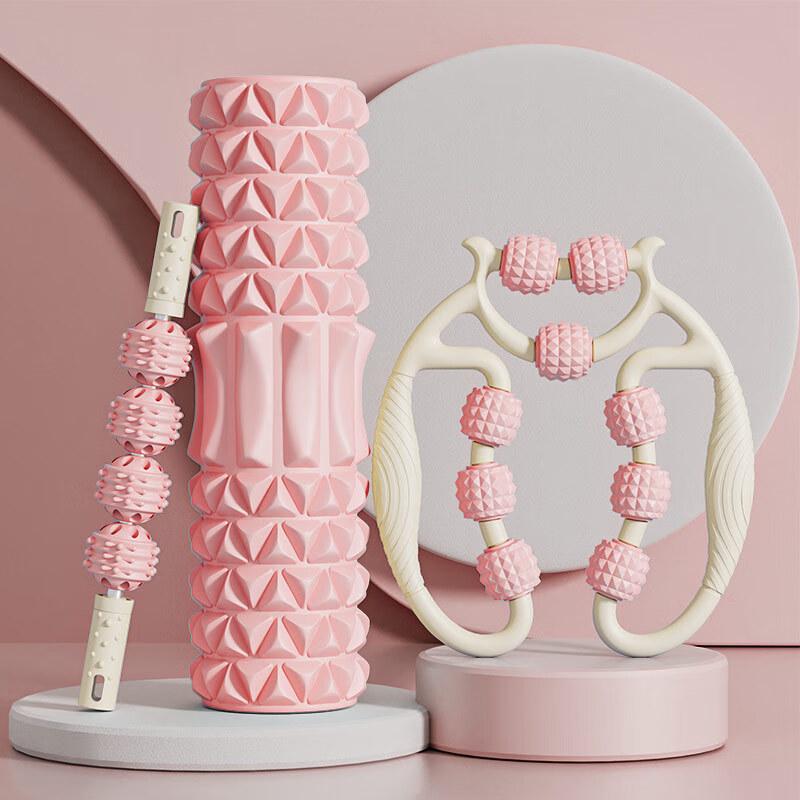 WEZHO 3-Piece Leg Massage & Yoga Set