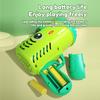 35 Hole Children'S Handheld Bubble Blowing Toy Dinosaur Cartoon Electric Bubble Machine Gatling Without Battery And Bubble Water
