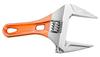 Short adjustable wrench 185 mm, range 0-53 mm
