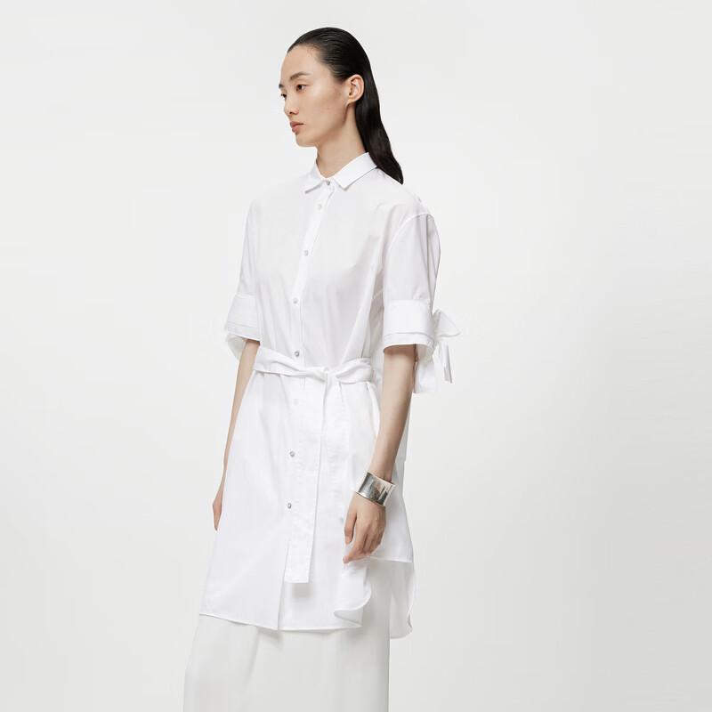 JNBY 2023 Summer Cotton A-line Midi Dress