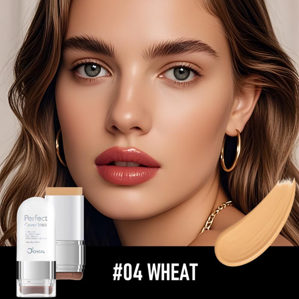 Thin and Comfortable Perfect Cover Stick Instant Natural Long-lasting Foundation Cream Waterproof Dewy Makeup