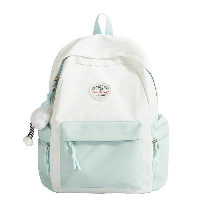 Schoolbag Sweet Mori Backpack Fresh Versatile Printed Backpack Simple Lightweight Large Capacity Student School Bag Casual
