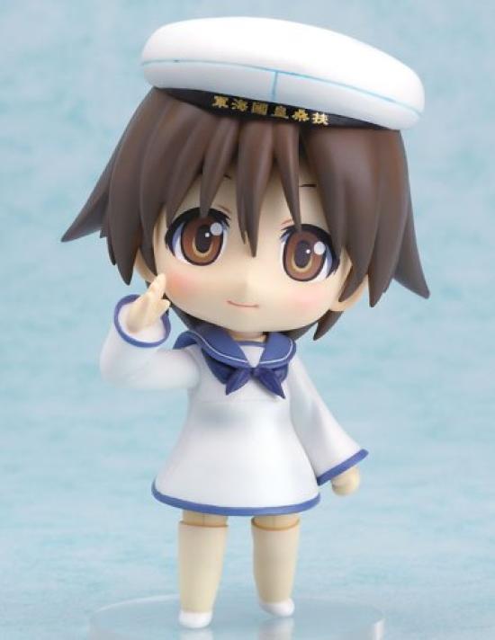 Strike Witches Nendoroid Miyafuji Yoshika ABS PVC painted movable (non-scale & figure)