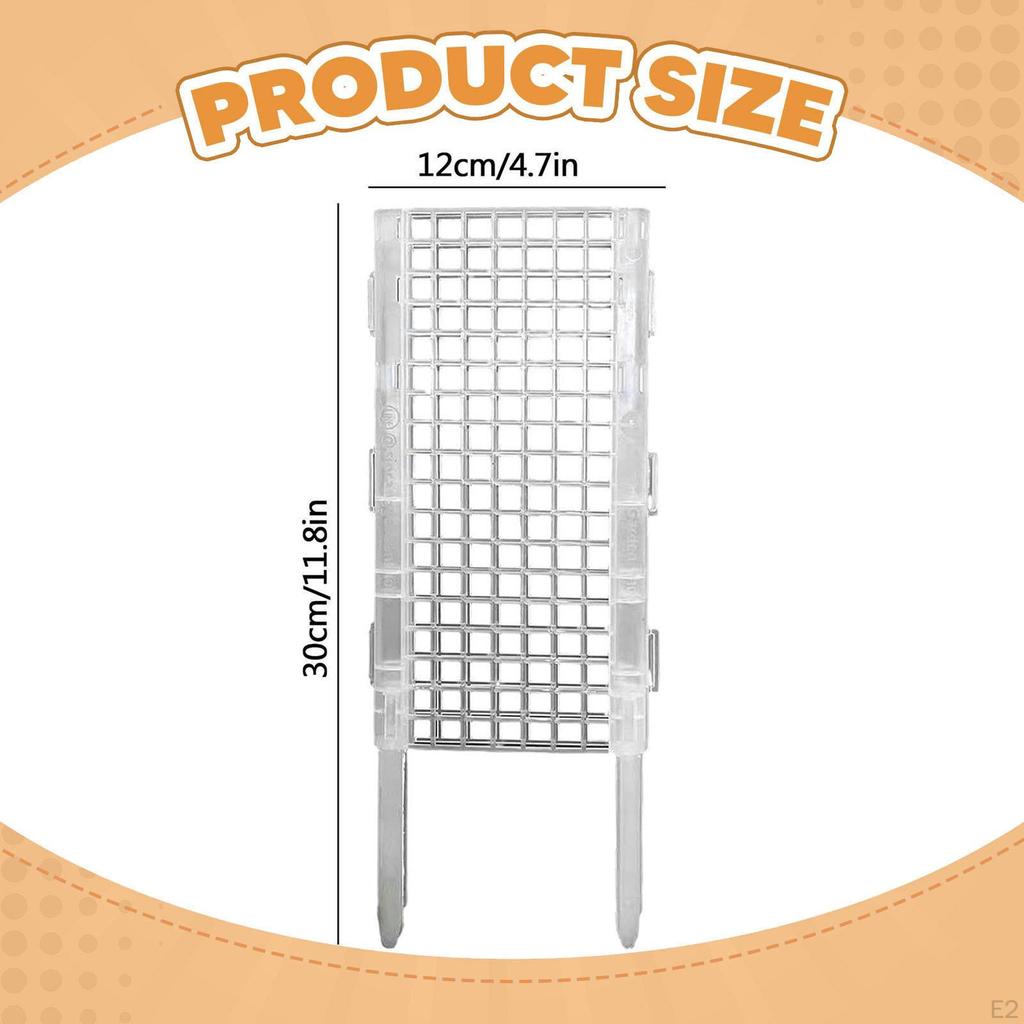 Plant Pole 11.81inch Portable Reusable Climbing Aid Guide Plants Grow Upwards Stake for