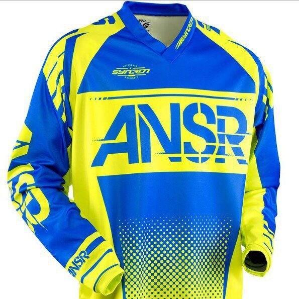 ANSR Downhill Suit, Summer Mountain Cross-country Motorcycle Suit, Cycling Suit, Long-sleeved Top for Men