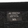 AVIREX Long Sleeve T-shirt XL Black Ron T Men's Used