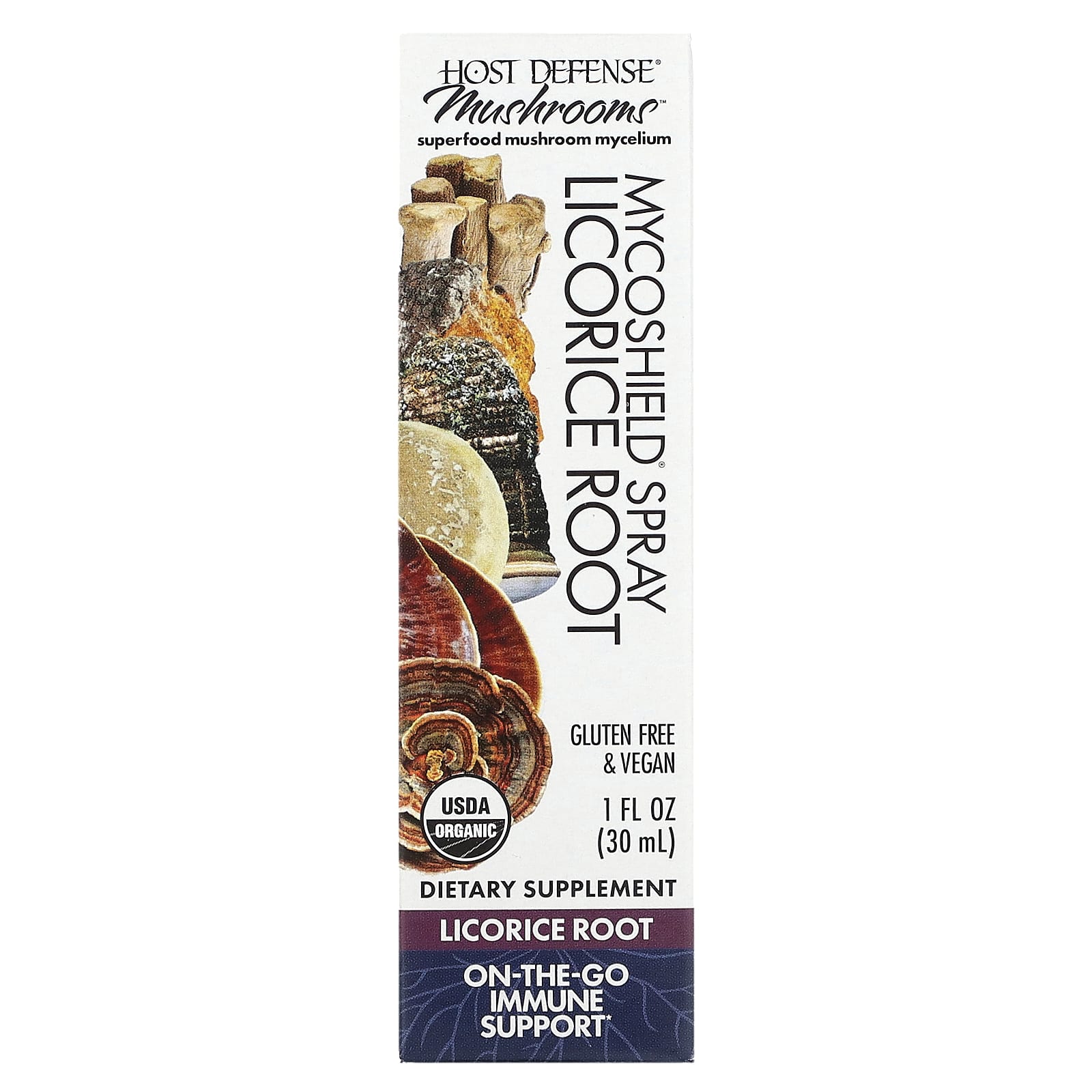 

Mushroom, Mycoshield Spray, Licorice Root, 30Ml(1Fl Oz)