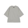 Nike Sportswear Tech Fleece Reimagined Loose Short Sleeve T-Shirt With Dropped Shoulders Men Tops Light-Iron FB8166-012