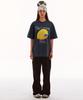 MATCHGLOBE Color Lemon Oversized Tee (Navy)