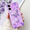 For Vivo Y29s Y29 4G 5G / Vivo Y04 4G Back Cover Girly Fashion Flower Butterfly Painting Case Soft TPU Clear Slim Silicone Funda