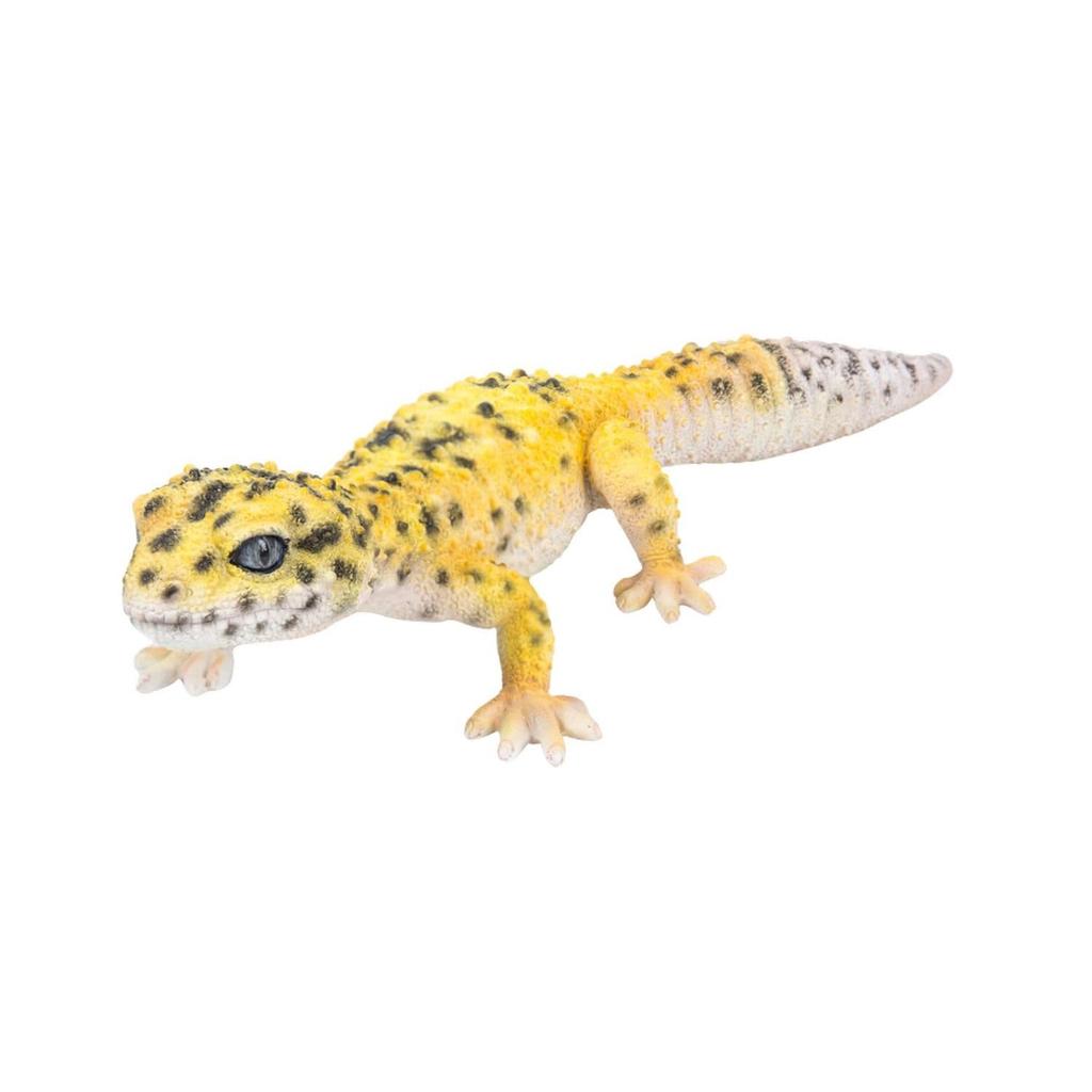 Ubia Leopard x x 4 Garden H17338 Gecko, Yellow, 18.5 7.5 cm, Figurine, Ornament, Animal, Decor, Lizard,