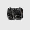 A Trendy and Stylish Chain Checkered Bag for Homeless Women, A Retro and Versatile Single-shoulder Crossbody Bag for Women