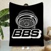 B-BBS-SB Racing Throw Soft Flannel Throw Blanket, Lightweight Breathable Summer Nap Blanket For Sofa Home Travel Cozy Decor