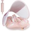 Baby Schwimmring, Baby Schwimmring, Baby Pool Sitz mit Abnehmbarem Verdeck von Bouee Bebe, Aufblasbarer Schwimmring Kinder Schwimmring, Bouee Bebe Pool
