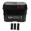 Smart Battery Box Portable Overcurrent Guard Fast Charging Port USB Socket Output 12V 24V Heavy Duty Battery Box for