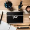 Cross-Border Black Graffiti Coil Notebook