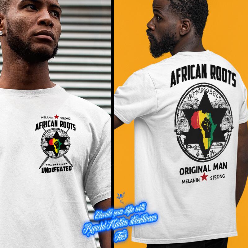 

African pride t-shirt Afrocentric Black power Pan-African Melanin pride tee 4XL