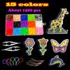 5mm 9000pcs Multi Layer Set of Bean Splicing and Bean Splicing 3D Cartoon Puzzle Puzzle Hama Bead Splicing DIY Toy
