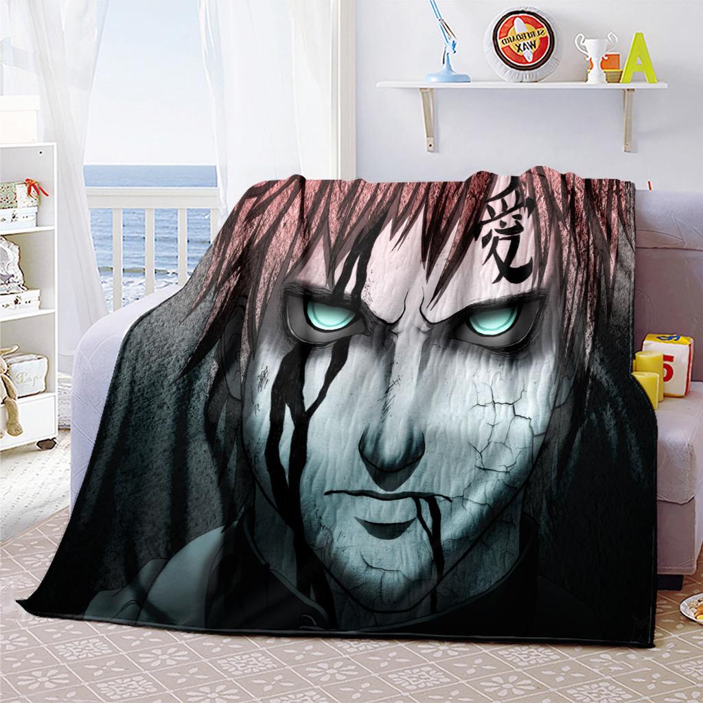 Japanese Anime Cartoon NARUTO Famous Uzumaki Naruto Blanket Soft Home Furnishing Nap Decoration Four Seasons Warm Sherpa Blanket B9