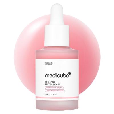 Medicube PDRN Pink Ampoule Beauty Serum Salmon Injection Hypoallergenic Acupuncture Korean Cosmetics Medicube Pink Peptide Serum 10,000ppm