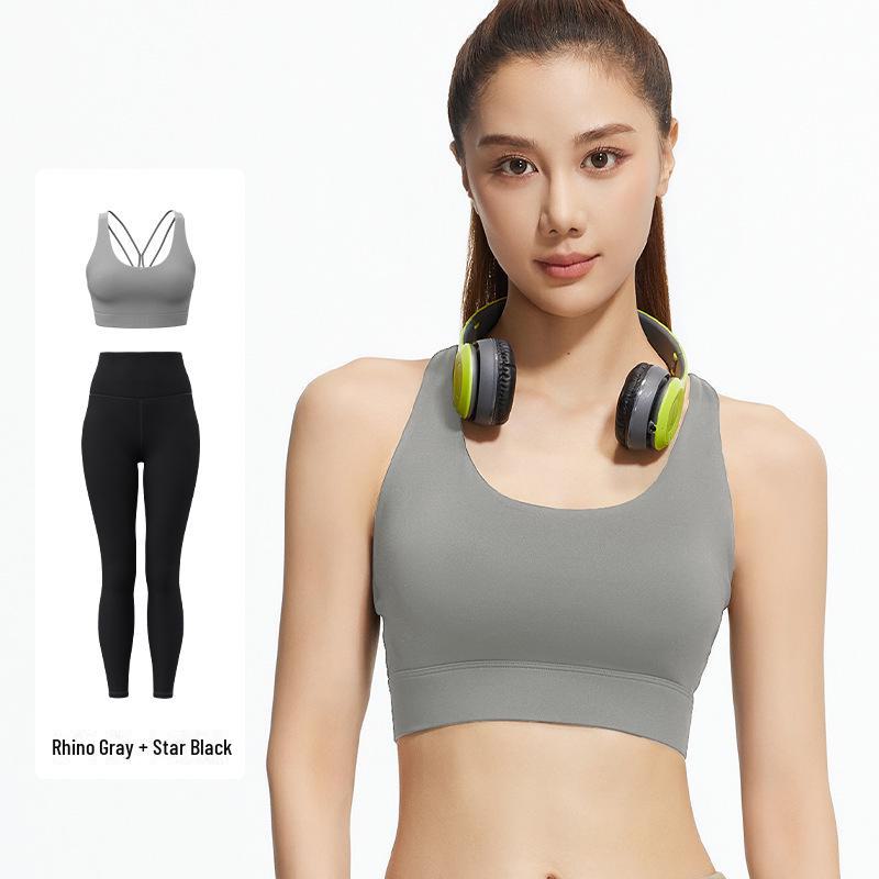 Juyitang Women's Yoga Suit: Slim, Breathable, Shockproof, Shaping Sportswear for Running and Yoga.