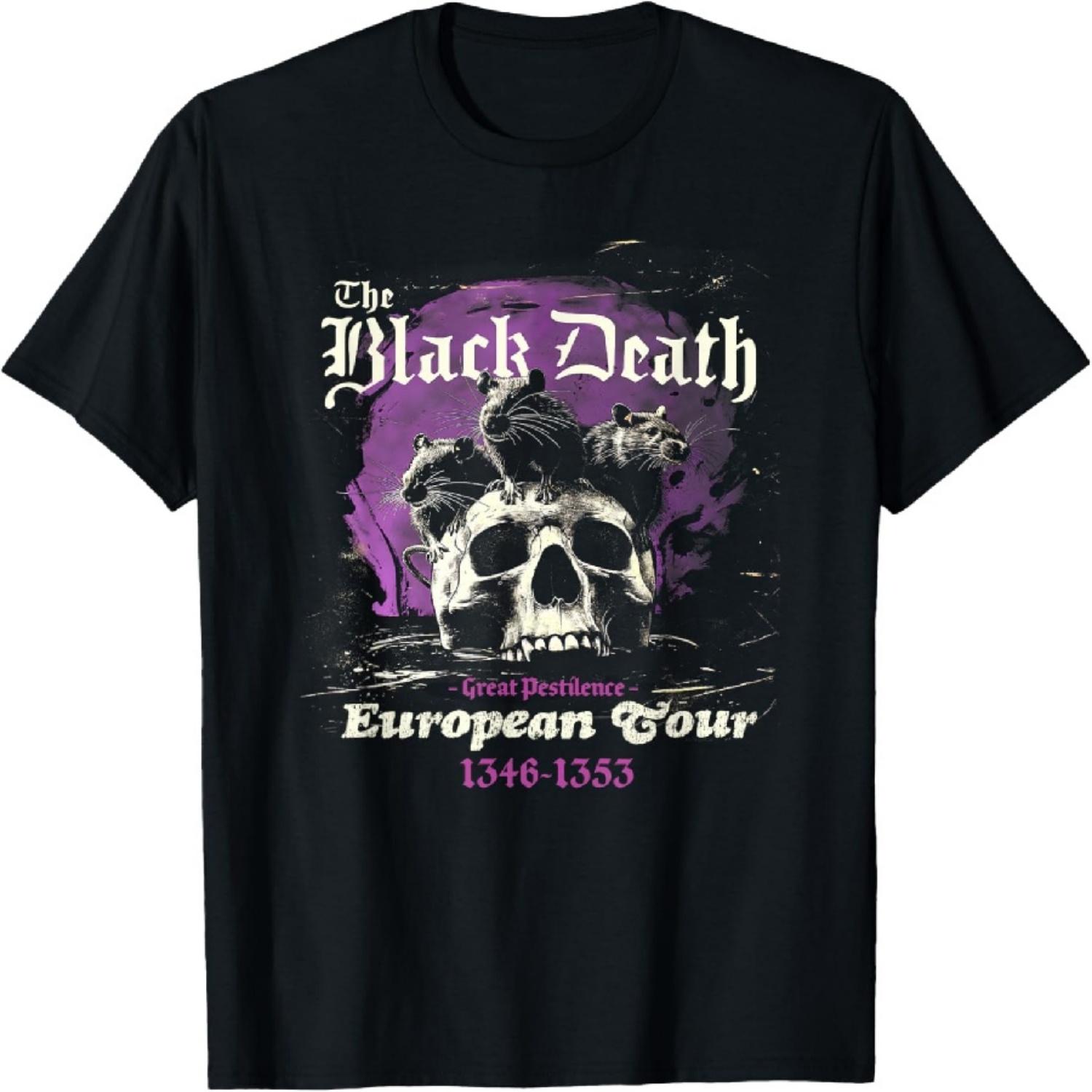 The Plague T-Shirt Black Death European Tour T-Shirt XXXXXL разноцветный