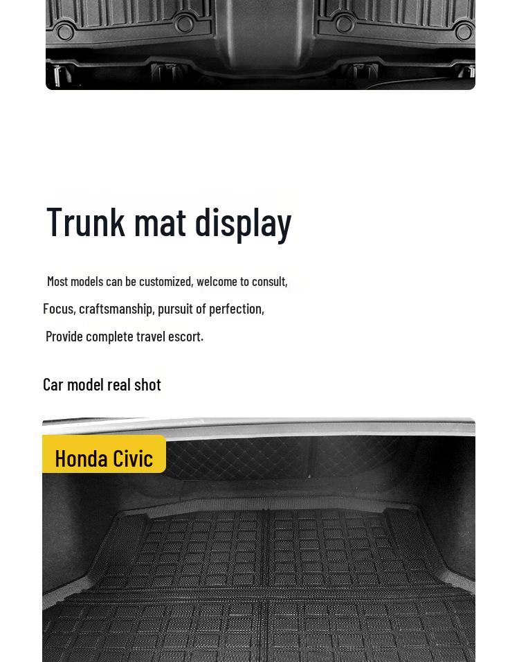 Odorless Anti-Slip TPE Floor Mats for Honda N-BOX JF3/JF4 RHD (Hong Kong Version)