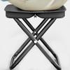 Klapphocker mit Tragetasche Tragbar Leicht Robust Outdoor Camping Rucksacktourismus Strand Picknick Angeln Zusammenklappbarer Stuhl Sitz