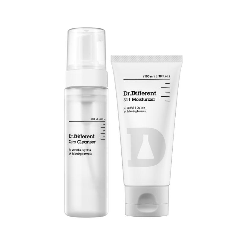 

Очищающее средство Zero для нормальной и сухой кожи 200 мл + Увлажняющий крем 311 Secolzy 100 мл