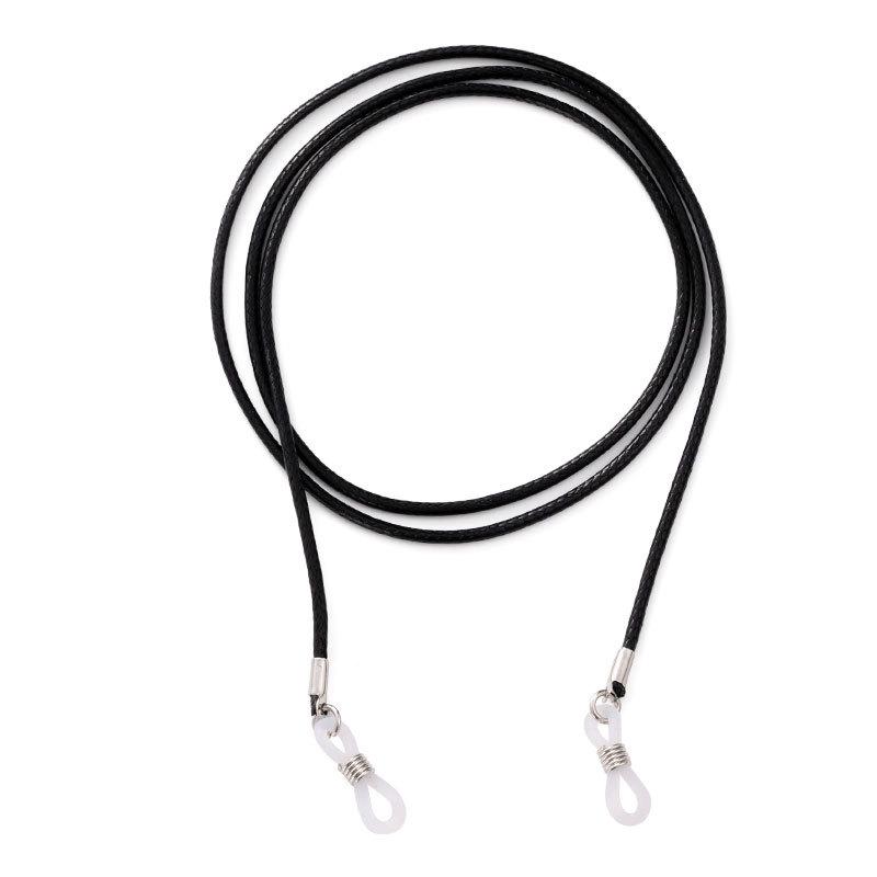 אופנה קוריאנית רצועת צוואר צבעונית מחוט שעווה למשקפי ראייה ומשקפי שמש, נגד החלקה