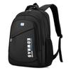 Simple Letter Printed Backpack With Large Capacity For Men Business Bag Computer