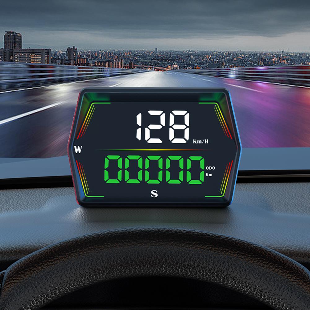Universal Digital Speedometer GPS Speed Meter for All Car Truck Plug and Play Auto Part Head Up Display GPS HUD Digital Speedome