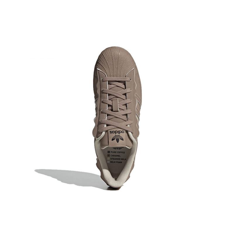 Adidas Originals Superstar 'Light Grey Brown' Women's Sneakers GW4440