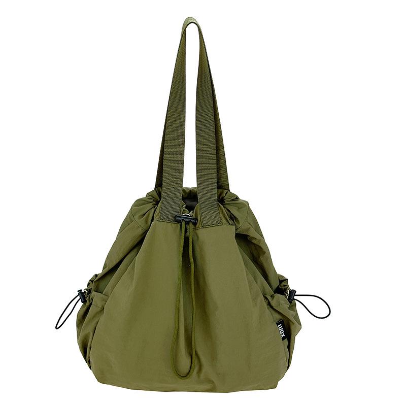 

Модная японская сумка-тоут кроссбоди из ткани Оксфорд для поездок на работу - Большая вместимость для студентов армия зеленый