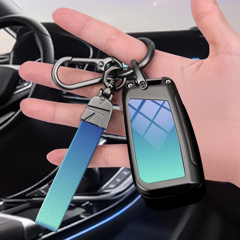 Compatible Key Case for Volkswagen Cars: 24 Sagitar, Bora, Golf 7, Tiguan L, Tayron, Yi, Magotan, and 23 Model CC.