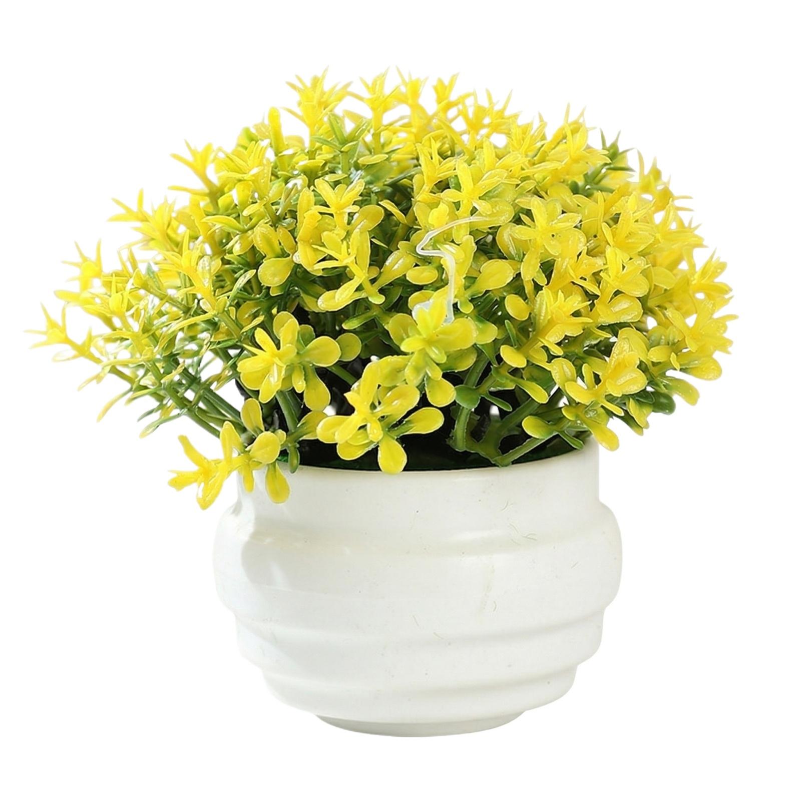 

Artificial Potted Plants, Flower And Grass Balls, Small Decorative Items For Home Décor. One Size