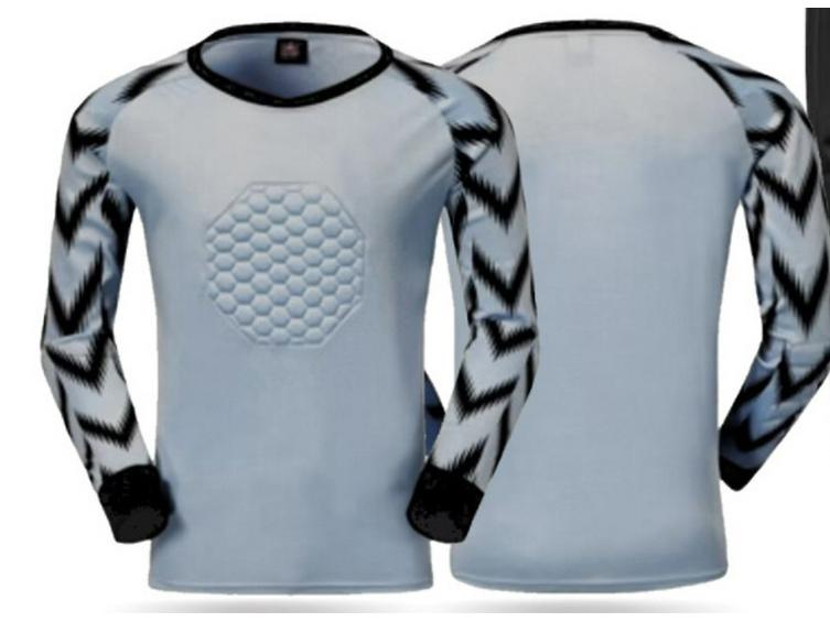 Goalkeeper Uniform with Anti-Fall and Anti-Collision Sponge Padding for Football Training