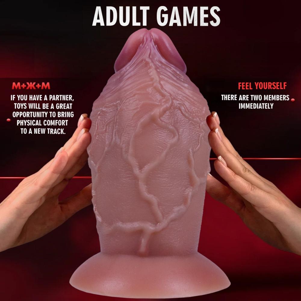 Ultra-realistický strap-on dildo pro ženy - Měkký tekutý silikonový sex hračka pro dospělé, Nositelný & Životní