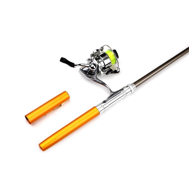 Pen Fishing Rod for Sea Fishing Outdoor Fishing Portable Mini Pocket Fishing Rod
