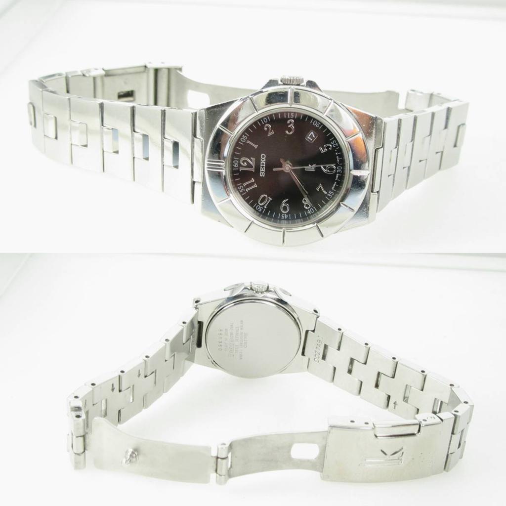 SEIKO Lukia Excellent Battery Working Mirror Finish Ladies' Watch, Condition, Replaced, Condition, W-55
