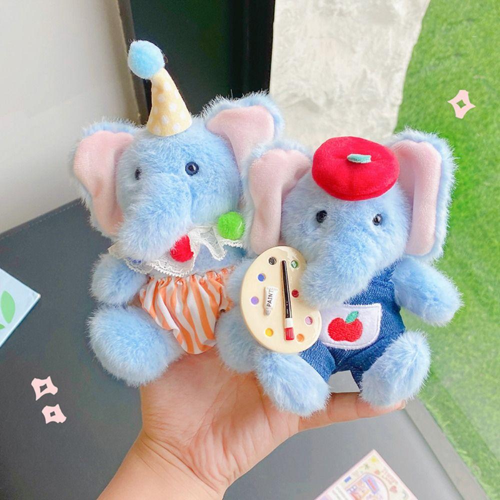 Animals Plush Capybara Keychain Cartoon Guinea Pig Pendant Plush Capybara Dolls  Backpack Decor