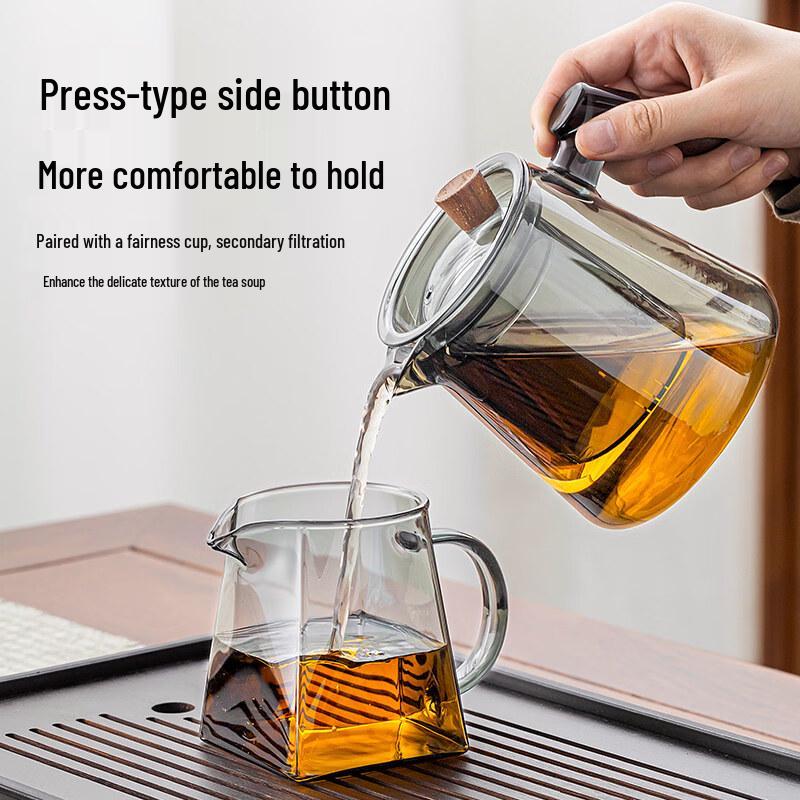 Chinese Style Glass Tea Set