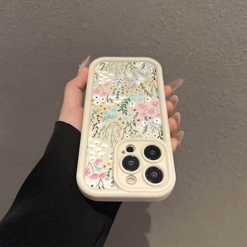 Colorful Little Flowers Phone Case For Motorola Moto Edge 70 50 Pro 60 Fusion 40 Neo G24 G84 G86 G53 G35 G52 G60 G75 G54 Cover
